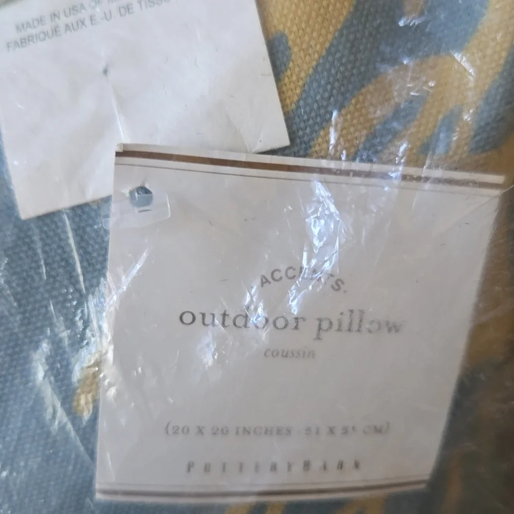 Pottery Barn Outdoor Pillow
